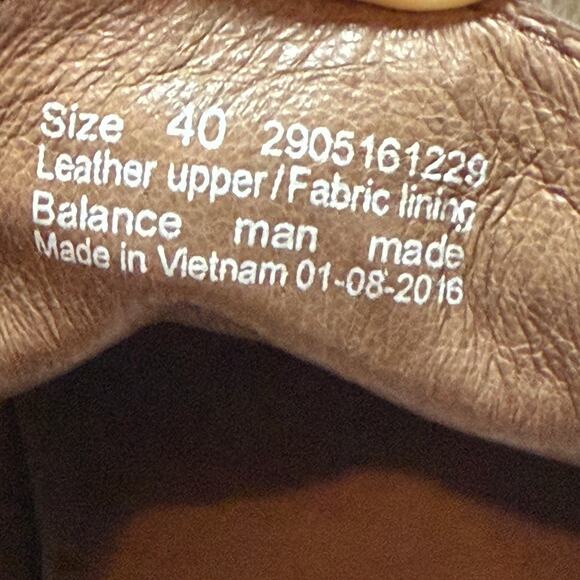 Women's Dansko Louise Brown Bronze Leather Oxford Derby Shoes Size 40 - Picture 8 of 9